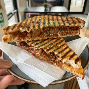cafe-toastie-bbq-pulled pork-pork-food-ramelton-downings-street food-restaurant-coffee